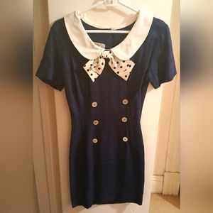 ŔESERVED Vintage 1950s Pinup Style Dress-